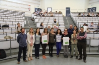 Autoridades y organizadores del congreso en la presentacin