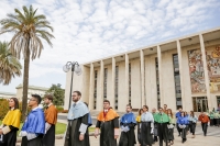 Imagen de archivo del acto oficial de apertura de curso del ao pasado