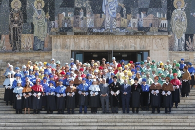 Foto de familia de la apertura de curso 2017/2018