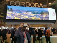 un momento de la presentacin del Mirador Virtual en Fitur 