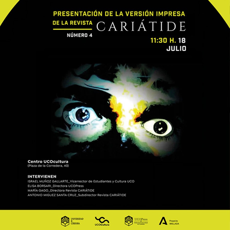 presentación de la revista Cariátide