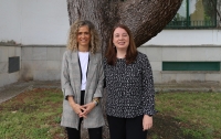 Researchers Isabel Castillejo and Cristina Martínez