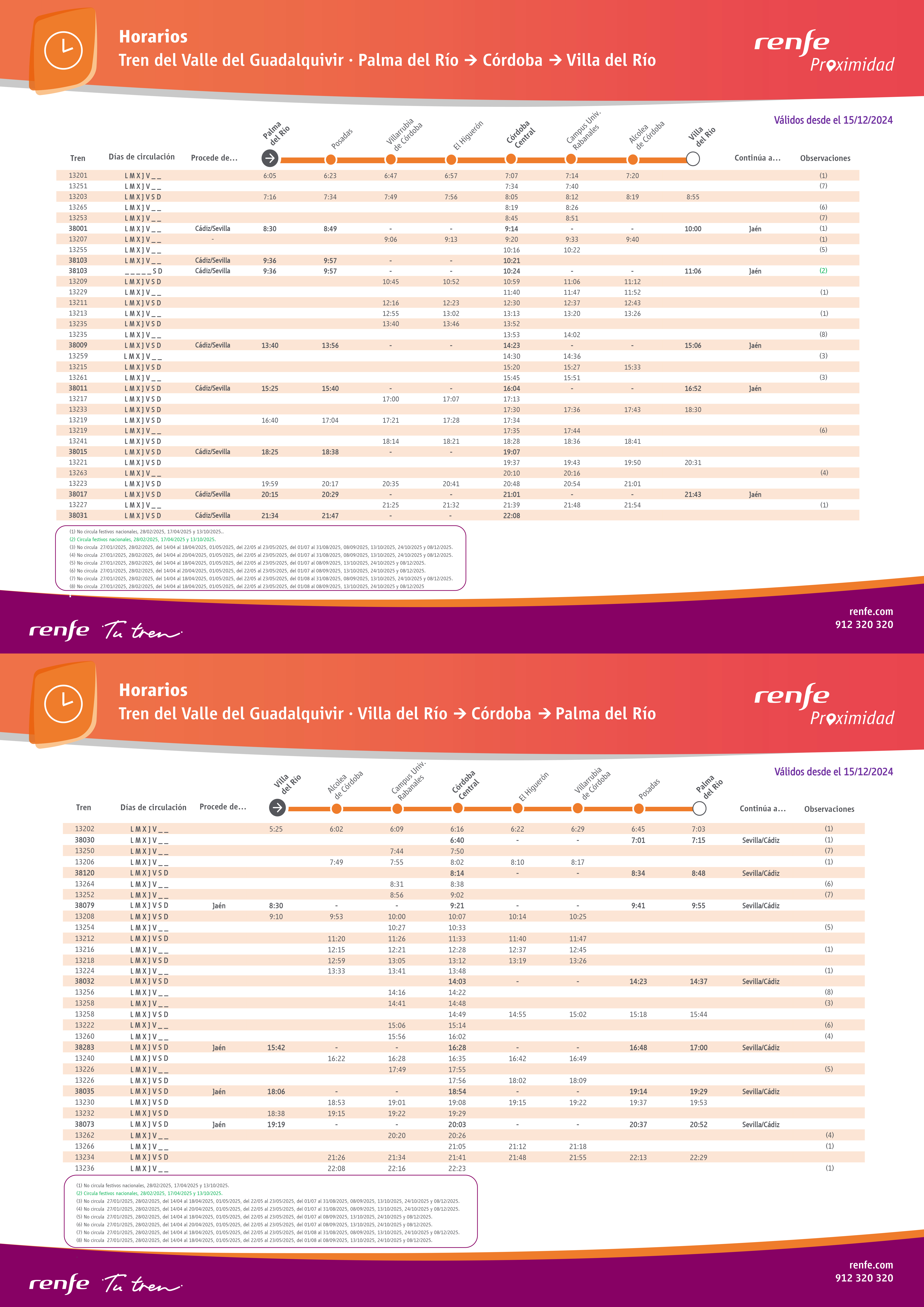 horarios proximidad cordoba desde 20231210