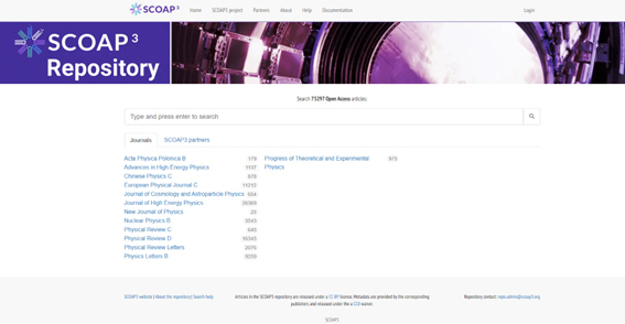 Acceso scoap3