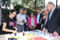 Visita de autoridades a la Feria de los Ingenios