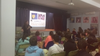 La Ctedra Leonor de Guzmn clausura el ciclo de conferencias en institutos de la provincia para prevenir la violencia de gnero en la adolescencia.