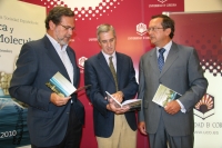 De izquierda a derecha, Francisco Gracia, Emilio Fernndez y Jaime del Barrio