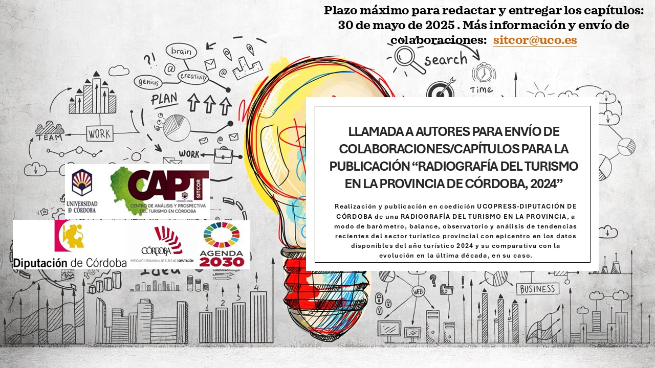 Llamada autores turismo 2024