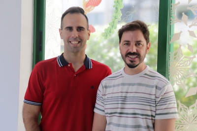 Los investigadores de la UCO Antonio Velasco Rodríguez y Salvador Arenas Castro