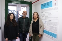 Marina Barbudo Lunar, José Alhama Carmona y Carmen Michán, del equipo de investigación de la UCO