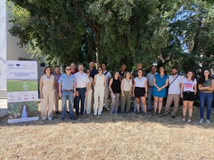 Foto del equipo durante las jornadas del proyecto Smart Green Water 