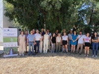 Foto del equipo durante las jornadas del proyecto Smart Green Water 