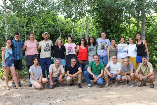 Parte del equipo del proyecto