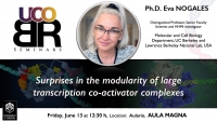 Conferencia de Eva Nogales para el 13 de junio