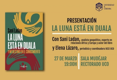La UCO acoge el próximo lunes la presentación del libro ‘La Luna está en Duala’