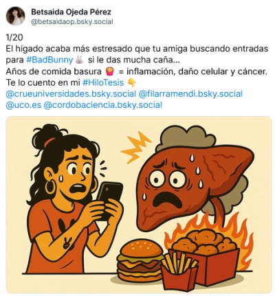 Una investigadora de la UCO gana la quinta edición del concurso de divulgación científica #HiloTesis